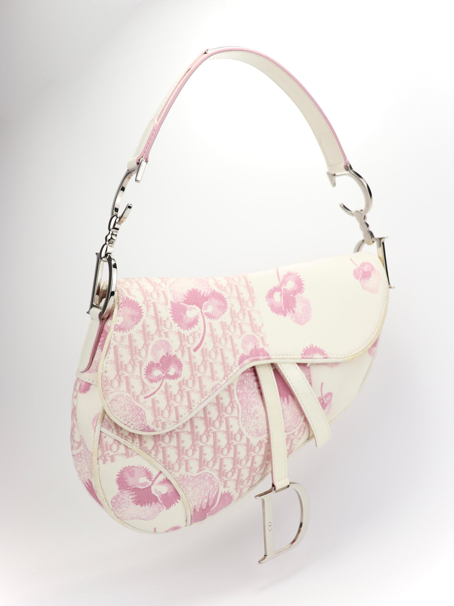 Christian Dior Cherry Blossom Saddle Bag