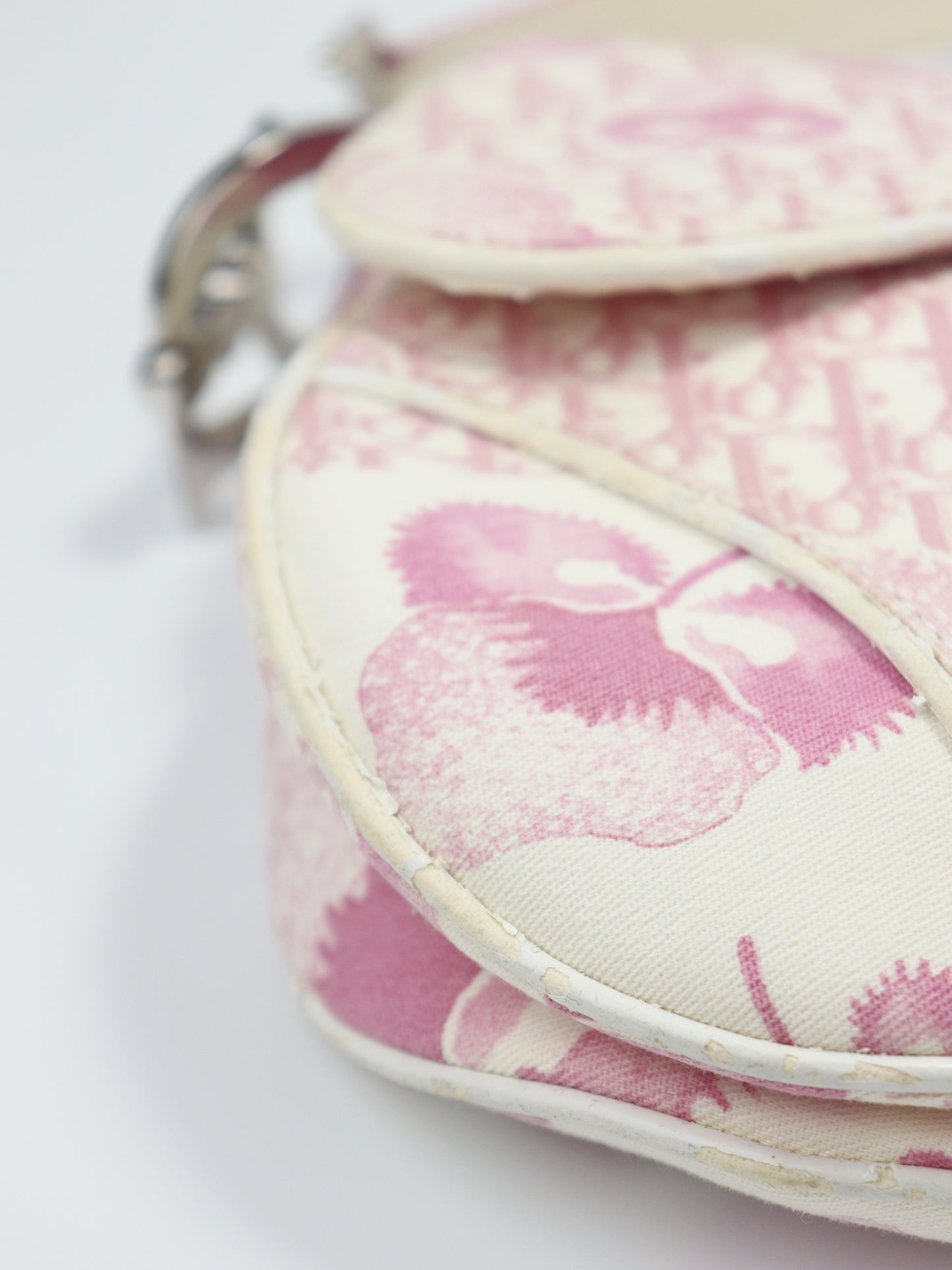 Christian Dior Cherry Blossom Saddle Bag