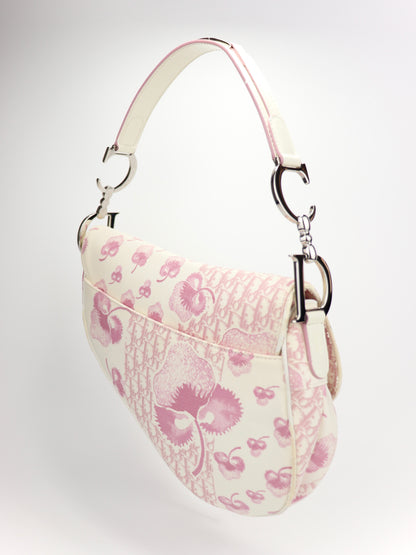 Christian Dior Cherry Blossom Saddle Bag