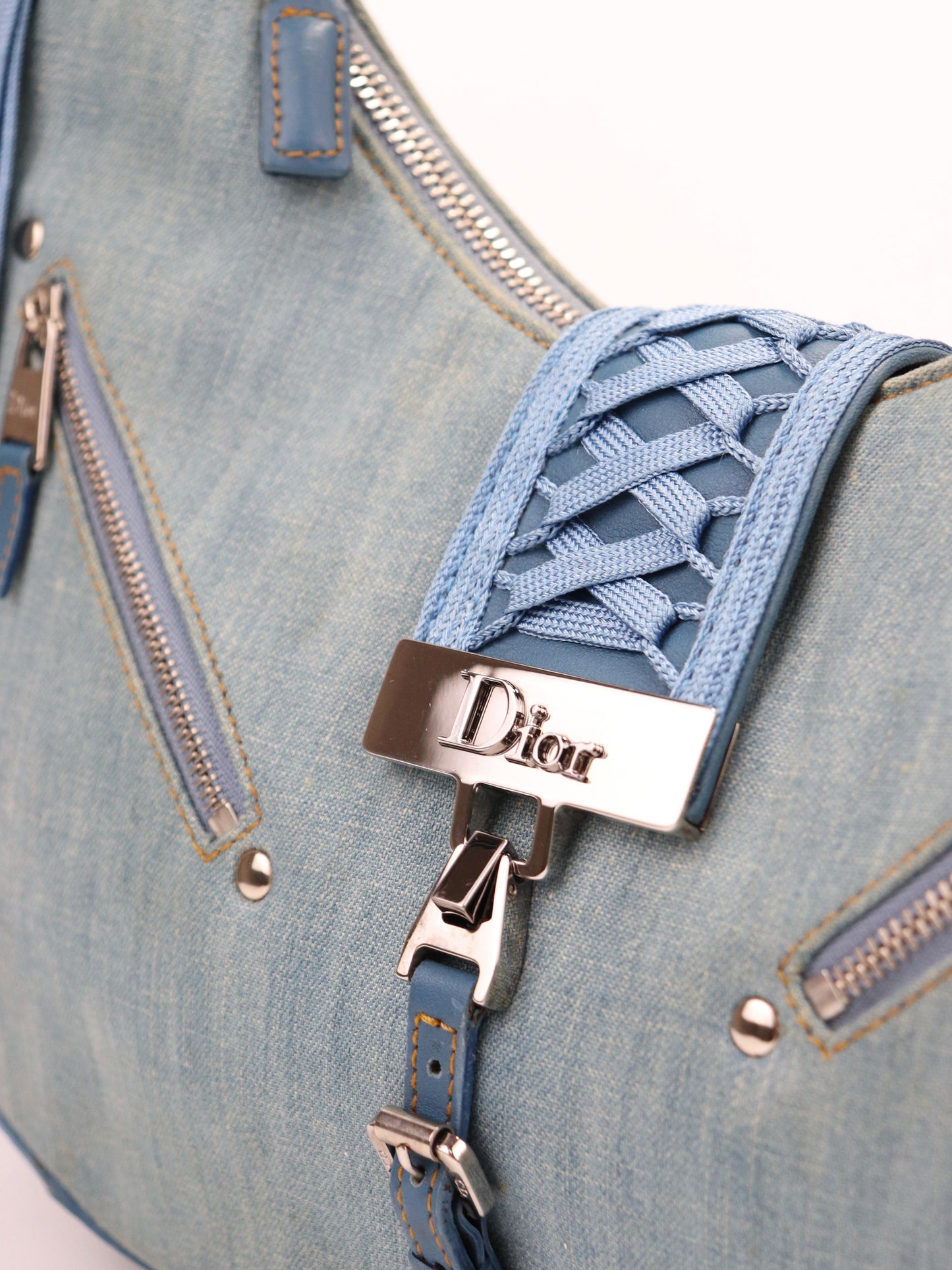 Christian Dior Denim Admit It Bag