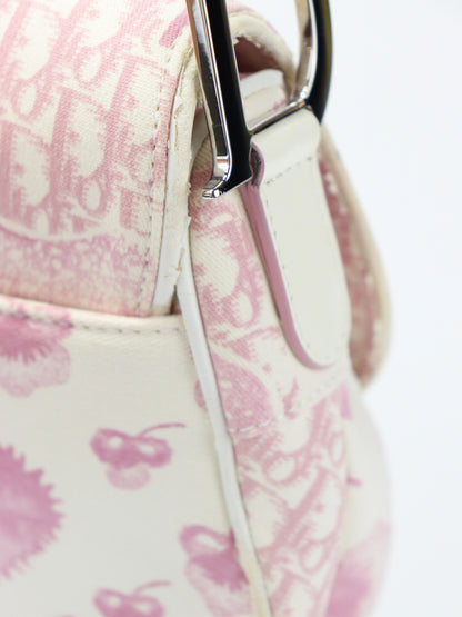 Christian Dior Cherry Blossom Saddle Bag