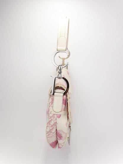 Christian Dior Cherry Blossom Saddle Bag