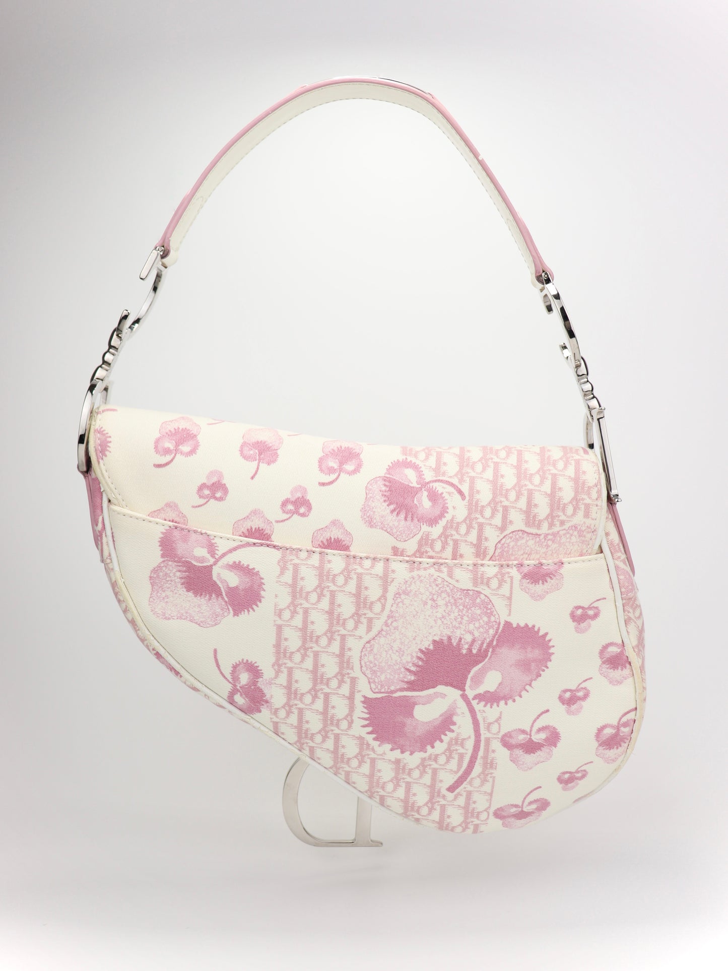 Christian Dior Cherry Blossom Saddle Bag