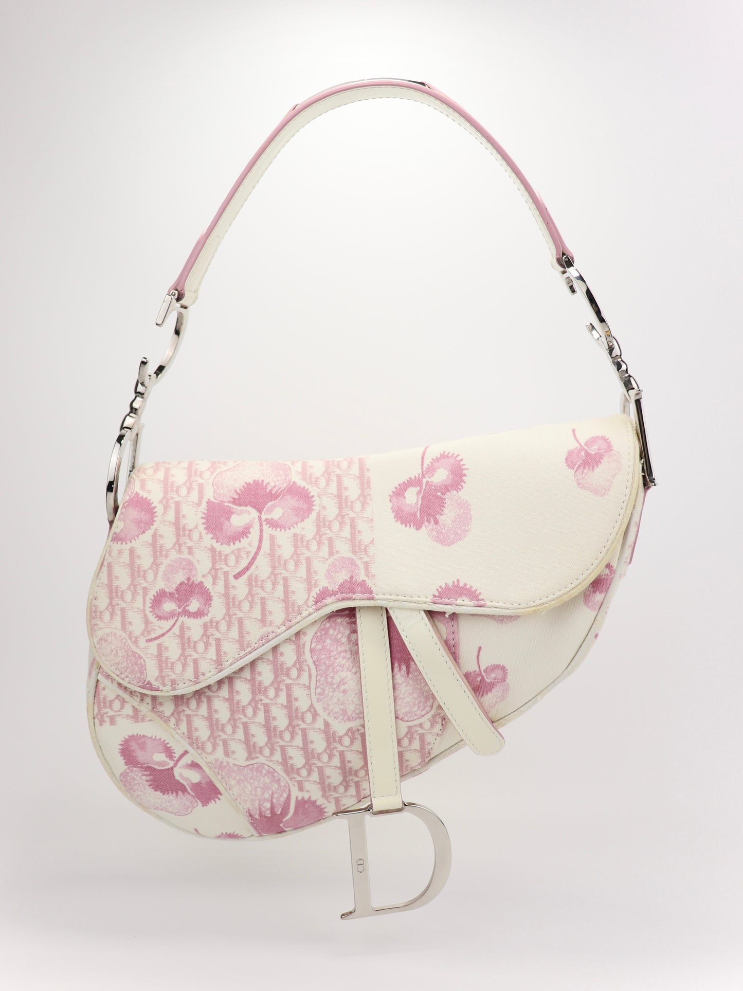 Christian Dior Cherry Blossom Saddle Bag